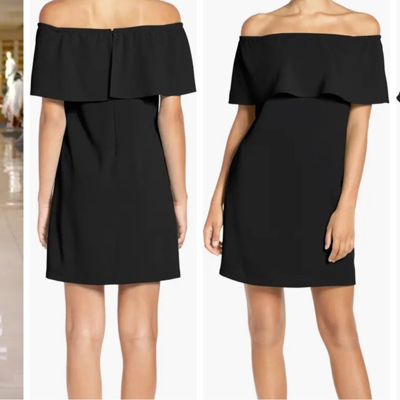 Charles Henry Dresses & Skirts - NWT Charles Henry Black Off the Shoulder Dress